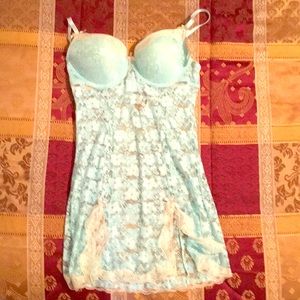 Green nightie/w/ underwire NWT get any 3 for $30!